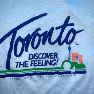 Vintage City of Toronto Tourist T-Shirt